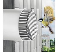 Générique Grille de Ventilation en Acier Inoxydable 304 50 75 80 110 160 180 200mm Sortie d'air INOX Grille D'aération avec Maille Fine pour Salle de Bain Mur Plafond Extérieur(50 mm)