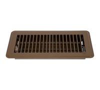 Générique Grille de Ventilation Favorisant la Circulation D'air Marron Rectangulaire Couvre-registre de Plancher Robuste pour Bâtiments Commerciaux et Industriels