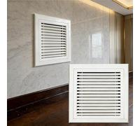 Générique Grille de Ventilation Moderne pour Mur ou Plafond, entrée d'air Froid pour système de Chauffage, Ventilation et climatisation, registre de Ventilation en Aluminium pour Maison, bur