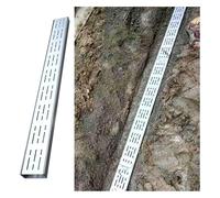 Générique Grille d'évacuation en Acier Inoxydable 304, caniveaux étroits pour terrasse, Grille d'évacuation, caniveau, kit d'évacuation extérieur pour caniveau Peu Profond, caniveau étroit (