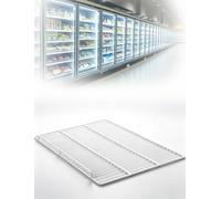 Générique Grille Réfrigérateur en Acier Carbone, Étagère Frigo Empilable | Grille Aérée Empilable Avec Rebord 2 Cm for Organiser Frigo, Congélateur Et Espaces De Stockage(51x40cm/20.1x15.7in)