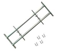 Générique Grille réglable de sécurité de fenêtres et 2 res 500-650 mm,Quincaillerie,Matériaux de Construction,Fenêtres,Argent,3KG,141379