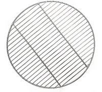 Générique Grille Ronde en Acier Inoxydable pour Barbecue, Grille de Cuisson Ronde, Grille de Cuisson en Maille, Grille de Cuisson de Rechange pour Barbecue (34 cm)