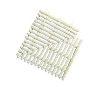 Générique Grilles Drainage Piscine Plastique ABS, Gestion Efficace l'eau, virages à Angle Droit, for patios, salles Bains, allées extérieures(30x100cm/4pcs)