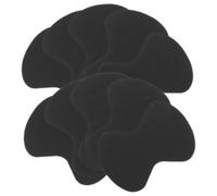 Générique Grips en Silicone Autocollants Accessoires Pratiques Antidérapants Augmentant la Friction Lot de 10 Noir pour Médiators de Guitare pour Guitare Électrique