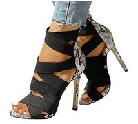 Générique Grique Chaussure De Danse Latine Femme Sexy lgantes Danse Latine ottes Durales Formel Transparent La Mince Avant-Garde Salon Salsa/achata/Tango/Sama Aordales Confortale