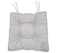 Générique Gris, Coussin de Chaise en Velours côtelé, Tapis Tatami, Coussin de Chaise uni avec Sangles pour Chaise de Bureau