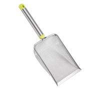 Générique Grit Scoop, Sand Scoop Shovel, Size About 28.5x10x5cm, Pet Cleaning Tool, Pooper Scooper for Cats, Waste Receptacles, Pet Toilet Supplies, Sturdy Stainless Steel