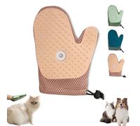 Générique Grooming Mist Glove For Pets, Upgraded Thickened Strong Pet Spray Gloves, Reusable Quick De-Shedding Gloves for Couch, Clothing (Pink)