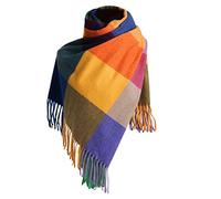 Générique Grosse Echarpe Femme Hiver Chaud, Écharpe Classique à Carreaux pour Femmes - Chaud et Doux Accessoire d'automne et Hiver - Châle Couverture Polyvalent