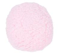 Générique Grosse Houppette Rose en Laine D'agneau et Coton pour Poudre Corps, Applicateur Doux Dépoussiérage, Usage Polyvalent pour Femmes et Filles