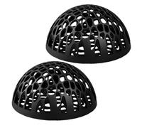 Générique Grotte Creuse pour Aquarium à crevettes - 2 grottes rocheuses cachées pour Aquariums - Nid de crevettes - Aquarium Betta pour Petits Poissons, cachette, Repos, Animaux Aquatiques