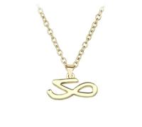 Générique Groupe de chanteurs coréens Jeon Jung Kook collier cosplay Chaîne en or Unissex Collier ras-du-cou en or Pendentif lettre Costume Accessoires Accessoires Cadeaux