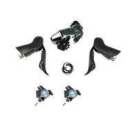 Générique Groupe de vélo 1x7-14 Vitesses leviers Manette Vitesse en Fiber Carbone dérailleur arrière(7800 Disc Brake,75mm)