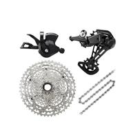 Générique Groupe VTT, Compatible avec Shimano, M5100 SL-M5100 | RD-M5100 SGS, CS-M5100, CN-HG601, manette 11 vitesses, dérailleur arrière, cassette, chaîne