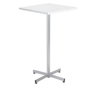Générique Guéridon Restauration carré H 107 cm x L 60 cm - Klass (Blanc)