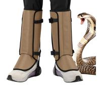 Générique Guêtres Antivenimeuses - Protection de Jambe en 2 pièces Contre Les morsures | Guêtres imperméables Anti-Serpent | Pêche Camping Jardin Potager Ferme