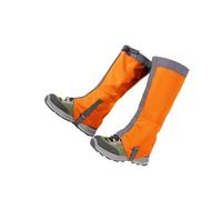 Générique Guêtres De Randonnée Légères, Accessoires De Cyclisme Portables, Housse De Legging Résistante Aux Déchirures for l'escalade, La Course À Pied Et La Marche(Orange,M)