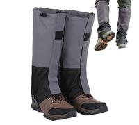 Générique Guêtres Imperméables pour Homme - Guêtres Adjustables pour Bottes de Neige | Protection pour Randonnée Hivernale Ski Raquette Course à Pied Femme