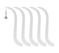 Générique Guidage De Perçage - 5 Pièces De Bandes De D'affichage De Boucle En Acrylique, Outil De Modèle D'essai De Cerceau Transparent | Ensemble D'accessoires De Mo