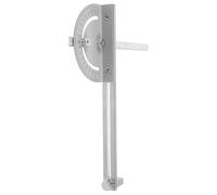 Générique Guide D'onglet pour Scie Circulaire de Table, Jauge de Précision Angle Ajustable, Accessoire Mini Scie Électrique Diy, Outil de Travail du Bois Compact pour Usage Domestique,