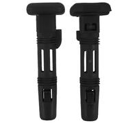 Générique Guide Insert de Tête pour Siège Auto Plastique 2 Pièces, Type B 12,7mm Diamètre, Verrouillage Ajustable, Adapté à Intérieur de Véhicule et Amateurs de Conduite