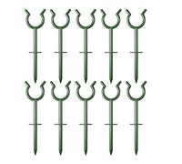 Générique Guide pour Tuyau d'Arrosage - Soutien Support Tuyau Arroseur Protection Pelouse Parterre,10 Pièces Support Fixation Irrigation pour Jardin Arrière Cour Bordures Allée Pavée