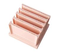 Générique Guide Rouleau Argile, Bandeaux Forme Contrôle Précision 5 Tailles | Outils Pâte Polymère Bijoux Création Artisanat Projets DIY Artistes