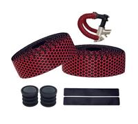 Générique Guidoline Velo Route bande de guidon avec embout anti-dérapant confortable cyclisme for vélo(Red)