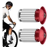 Générique Guidon Aluminium - Bouchons Vélo | Route VTT Extensions Courbes | Bouchons Protection Guidon | Accessoires Cyclisme Anti Saleté Eau
