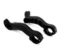 Générique Guidon Caoutchouc - Bouchons Bar End Antichocs Avec Vis Incluses | Kit Anti-Glisse Pour Personnalisation VTT, Route, Fixation Miroir | Serrage Sécurisé, Protection Chute, Nettoyage Facile