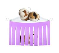 Générique Guinea Pig Hiding Place - 17.72x12.4x10.63 in Small Animal Hammock | Ferret Sleeping Bed | Multifunctional Habitat Sleeping Playing for Hamster Chinchilla Dwarf Sugar Glider Pet