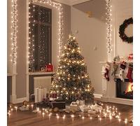 Générique Guirlande à LED compacte avec 400 LED Blanc Chaud 13 m PVC,Maison & Jardin,Décorations,Décorations de Noël & saisonnières,Éclairage de Noël,Warm White and Dark Green,0.44 KG,343254