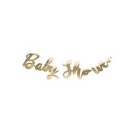 Générique Guirlande Baby Shower Or MÉTAL 113CM