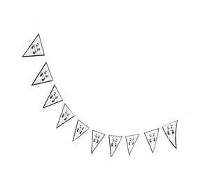 Générique Guirlande de Joyeux Anniversaire Panda pour Fête Fruitée, Bannière en Papier 2pcs Installation Rapide et Démontage Facile, Décoration Charmante pour Anniversaire