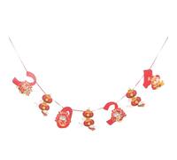 Générique Guirlande de Nouvel An 2024 Bannière Festive Colorée Fanions en Papier Résistants Décoration Intérieure pour Fête du Nouvel An et Réveillon Accessoires de Décoration pour