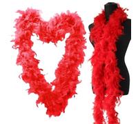 Générique Guirlande de plumes - Guirlande de plumes roses de dinde | Soft Party Costume Accessoires Filles Dress Up Costume pour Cosplay, Halloween Party, Mariage, Danse