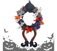 Générique Guirlande de Porte Halloween,Panneau Décoratif d'halloween - Décoration de Porte d'Entrée - pour Appartement Maison de Campagne Jardin Terrasse Fête Thématique Maison Hantée
