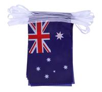 Générique Guirlande et Bien Conçu en Polyester Léger de Drapeaux Australiens 1 Set pour événements et Fêtes à Domicile pour Décoration Intérieure et Extérieure