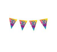 Generique - Guirlande fanions âge 30 Ans 5 m