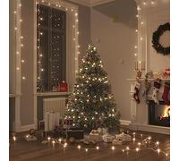 Générique Guirlande LED avec 1000 LED Blanc Chaud 100 m PVC,Décorations,Décorations de Noël & saisonnières,Éclairage de Noël-343232