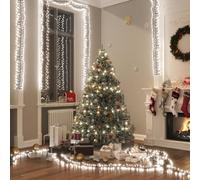 Générique Guirlande Lumineuse à LED groupées 3000 LED Blanc Froid 23m PVC,Maison & Jardin,Décorations,Décorations de Noël & saisonnières,Éclairage de Noël,Blanc Froid et Vert foncé,3.11 KG,343250