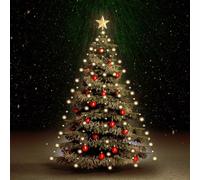 Générique Guirlande Lumineuse d'arbre de Noël avec 210 LED 210 cm,Maison & Jardin,Luminaires,Guirlandes & Cordons lumineux-50700