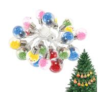 Générique Guirlande Lumineuse Extérieure Noël,Guirlande LED de 3 mètres - Décoration Sapin de Noël - Décoration Fêtes Intérieur Extérieur Maison Jardin Mariage