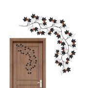 Générique Guirlande Lumineuse Halloween | Guirlande LED Citrouilles 54 Lumières Halloween | Étanche 8 Modes Éclairage Murale en Branches Décoration pour Fenêtre Miroir Salon Jardin Terrasse Chambre