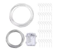 Générique Guirlande Lumineuse LED d'Extérieur | Télécommande Imperméable,Lumière à LEDs Changeante Décorative,Alimenté par Piles 12 Couleurs Piscine Camping Voiture Maison Jardin Patio Terrasse