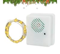 Générique Guirlande Lumineuse Noël, 10 Mètres LED Guirlande Lumineuse Étincelante Décoration Noël, Éclairage d'Ambiance Détection Musicale pour Salon Chambre Fête Mariage Patio Arbre Cheminée