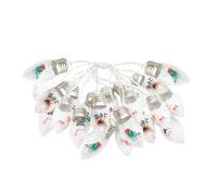 Générique Guirlande Lumineuse Noël,3 Mètres Ampoules LED | Décorations pour Sapin de Noël | Décoration Fêtes Intérieur Extérieur Maison Jardin Mariage