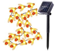 Générique Guirlande Lumineuse Solaire - Guirlandes Solaires Abeilles pour Extérieur Imperméables | Éclairage d'Ambiance pour Porche Jardin Pelouse Arbre Décoration Fêtes