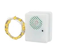Générique Guirlande Lumineuse sur Piles | 10 Mètres LED Guirlande Lumineuse Étincelante Décoration Noël - Éclairage d'Ambiance Détection Musicale pour Salon Chambre Fête Mariage Patio Arbre Cheminée